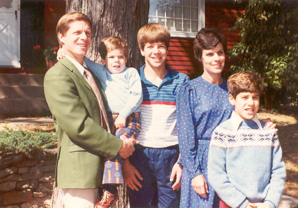French family in October 1984