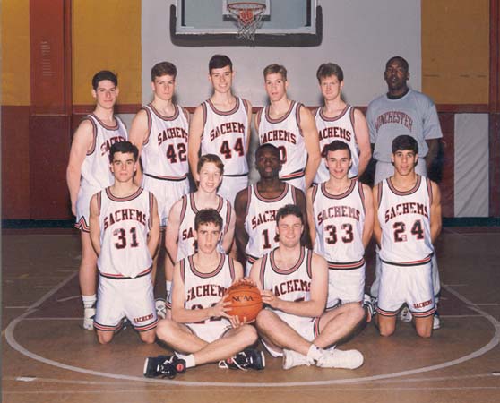 1992-1993 Winchester High School Basketball Team