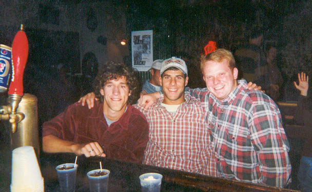 Gordy, Pete, and Dan at Peabody's in 1997