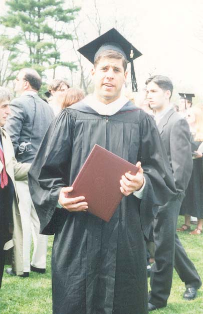 Pete on Graduation Day May 1997