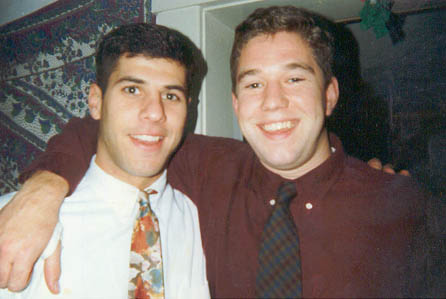 Pete and John in 1994