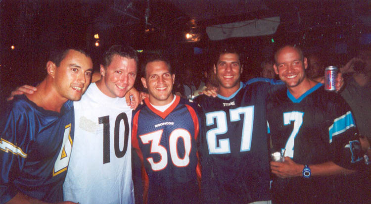 Tim, Mike, Rob, Pete, and JK